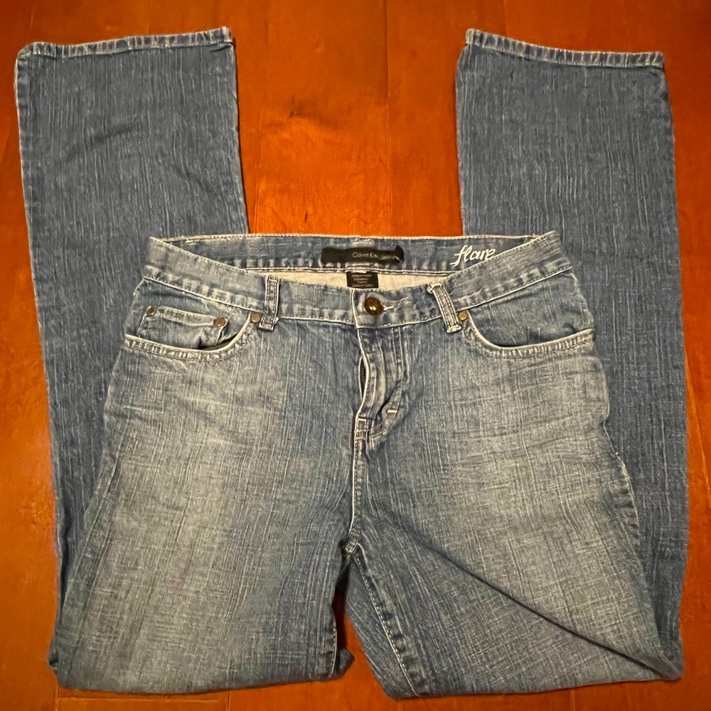 Vintage Calvin Klein Jeans Flared Size 8